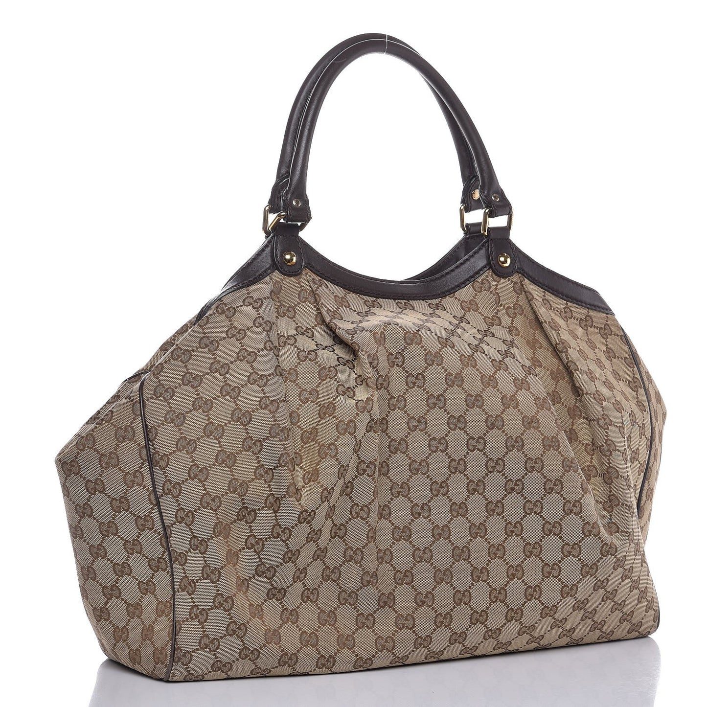 Monogram Large Sukey Tote Dark Brown