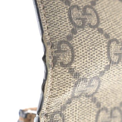 Gucci GG Supreme Monogram Super Mini Dionysus Shoulder Bag Taupe 10 of 12