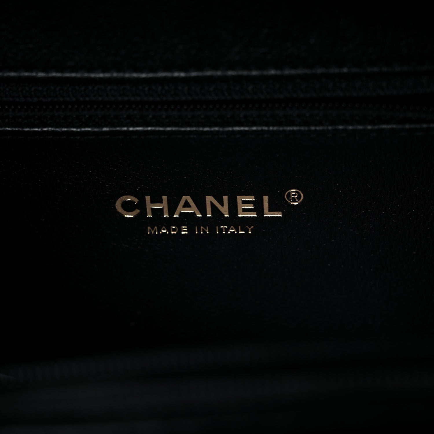 Chanel Caviar Quilted Medium CC Filigree Vanity Case Black 6 of 15