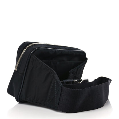 Prada Re-Nylon Saffiano Belt Bag Black Yellow 3 of 9