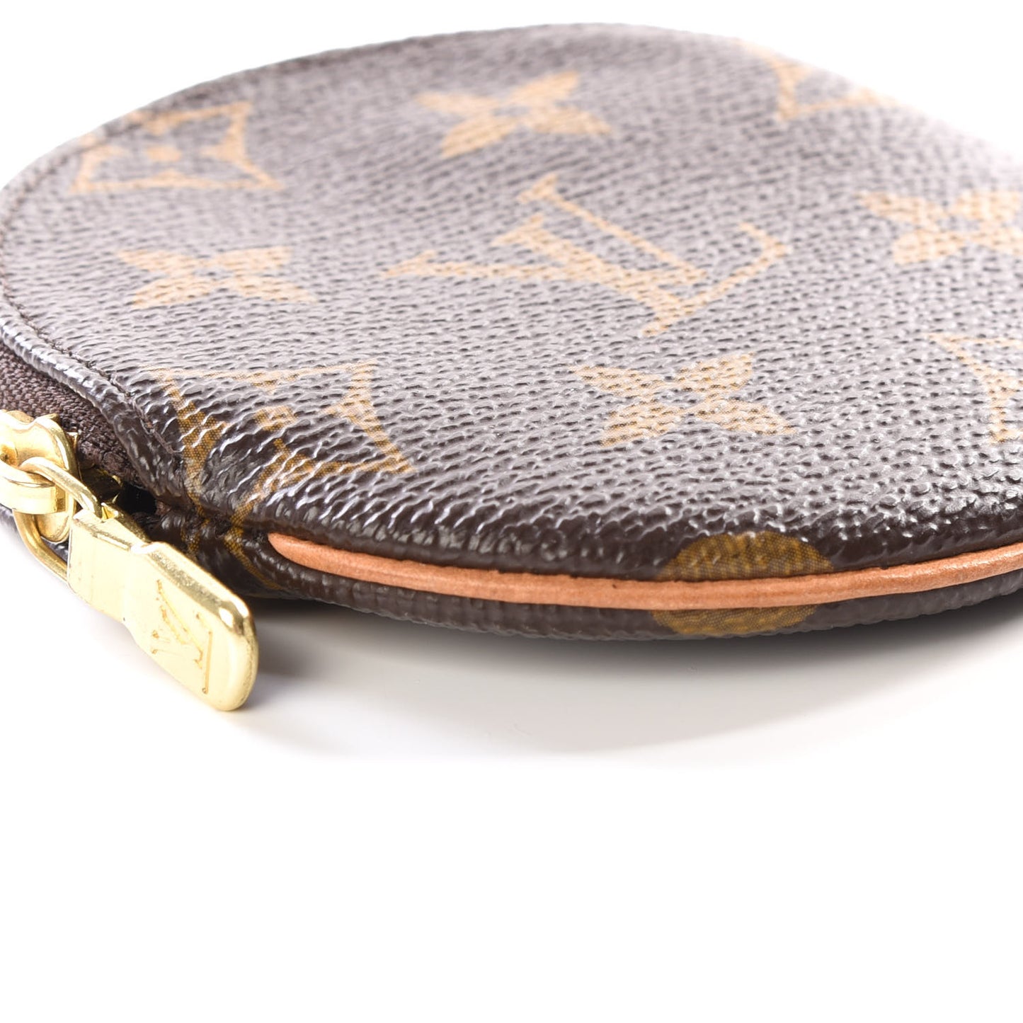 Monogram Round Coin Purse