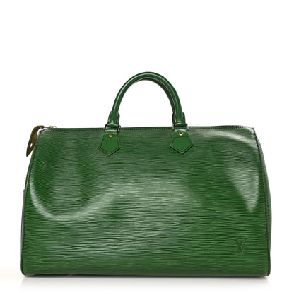 Louis Vuitton Epi Speedy 35 Borneo 1 of 8