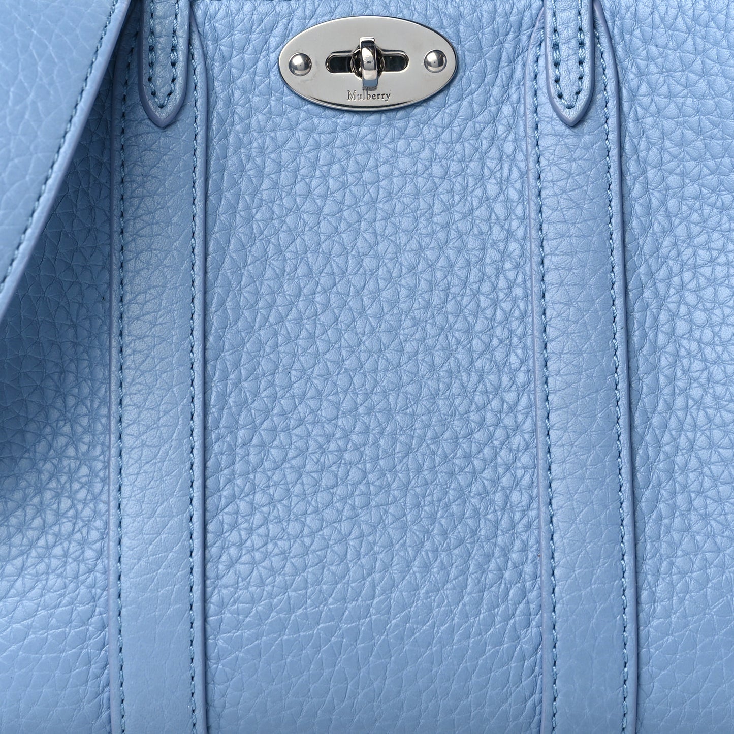 Heavy Grain Mini Bayswater Tote Pale Slate