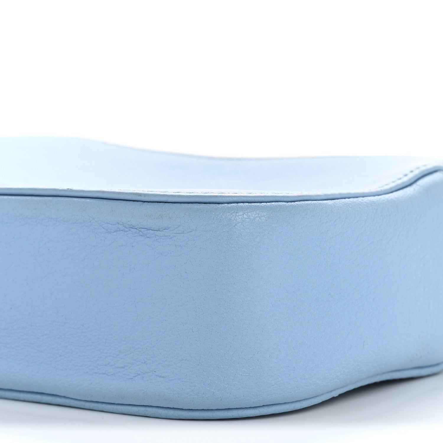 Balenciaga Calfskin XS Everyday Camera Bag Baby Blue Black 10 of 12