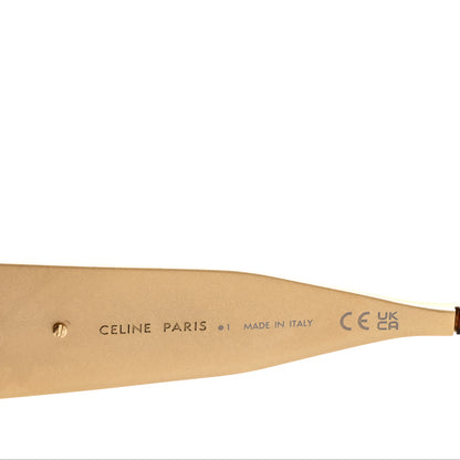 Celine Metal Triomphe 03 Sunglasses CL40325U Gold Green 5 of 8