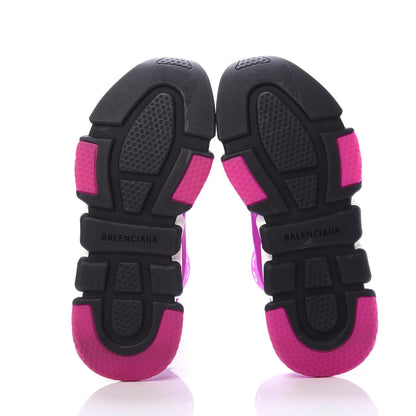 Balenciaga Neoprene Knit Womens Hi Speed Sneakers 37 Fuchsia 5 of 8