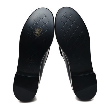 Chanel Lambskin Quilted CC Turnlock Loafers 40 Black 5 of 8