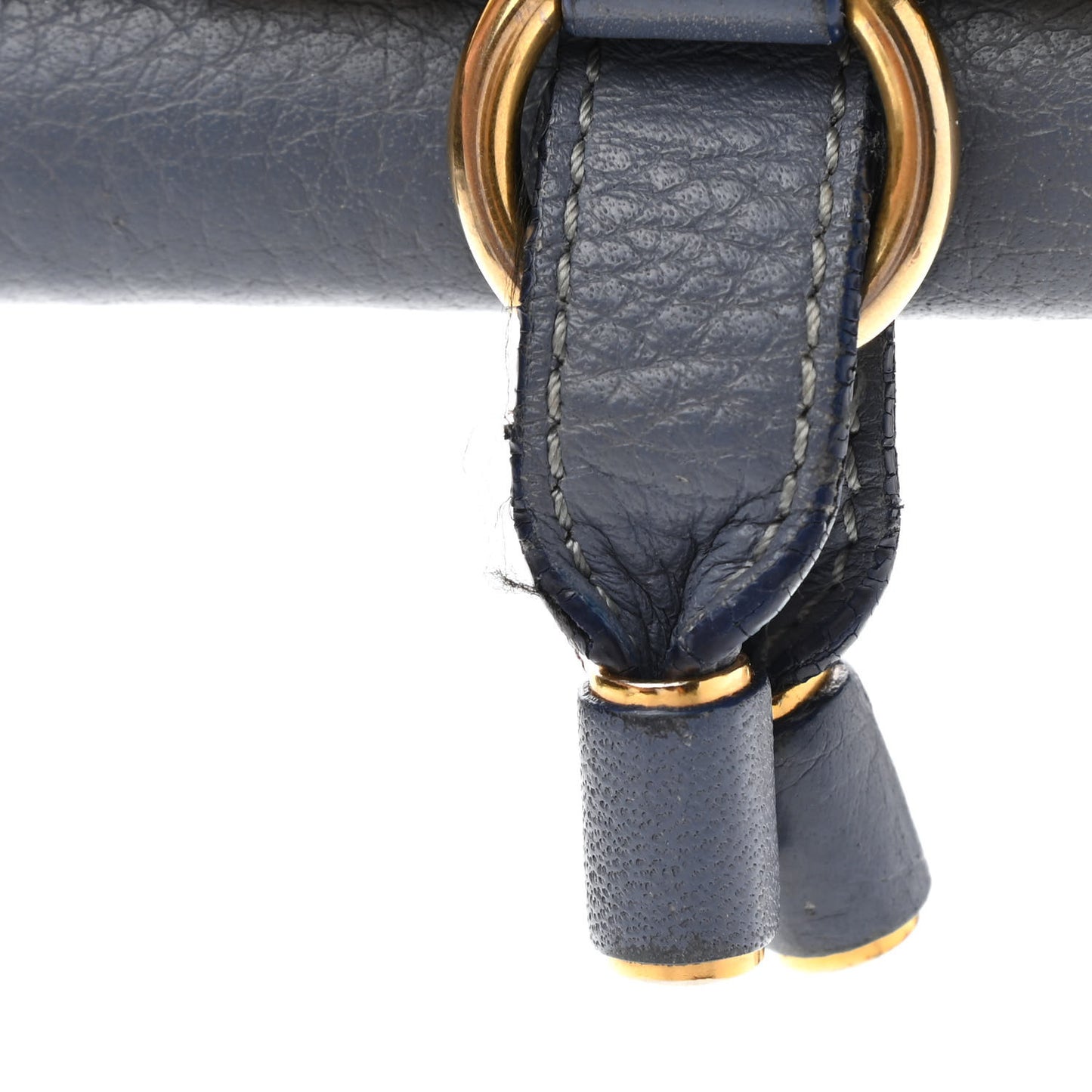 Calfskin Marcie Continental Flap Wallet Street Blue