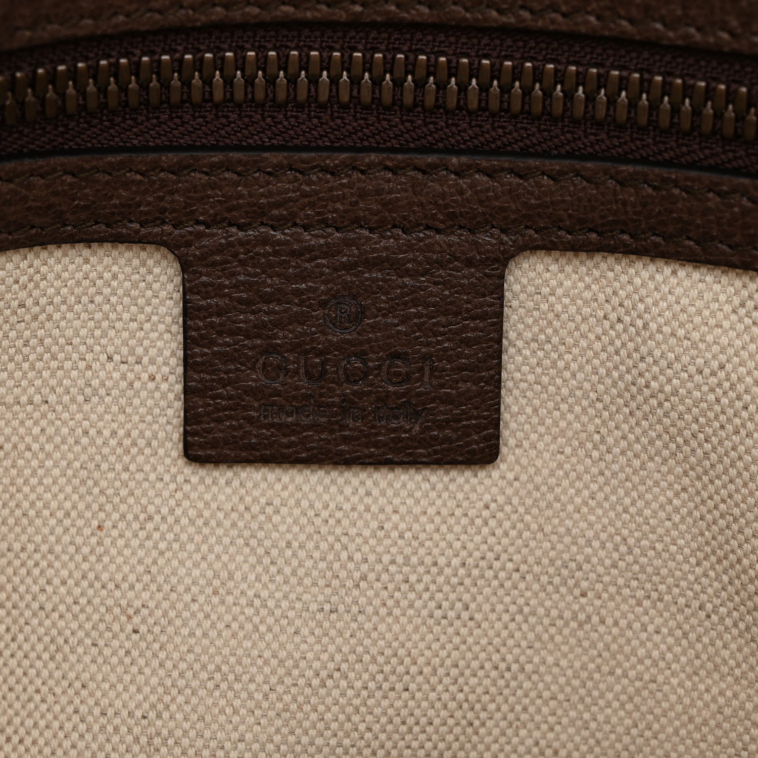 Gucci Soft GG Supreme Monogram Web Medium Duffle Bag Beige New Acero Crop 6 of 10