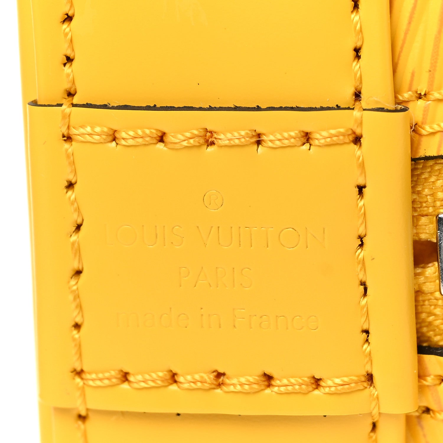 Louis Vuitton Epi Jacquard Alma BB Sunflower 6 of 14