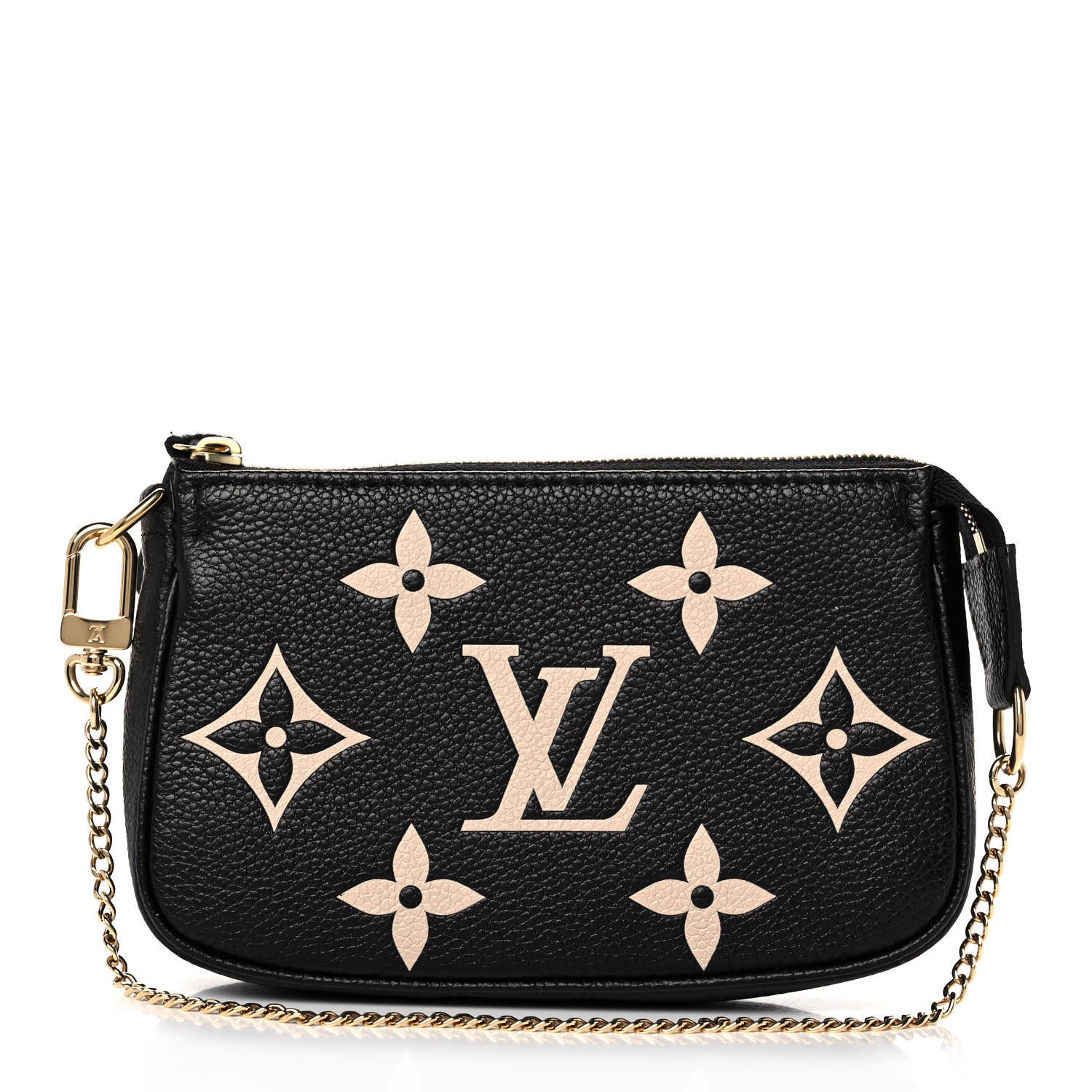Louis Vuitton Empreinte Monogram Giant Mini Pochette Accessories Black 1 of 12