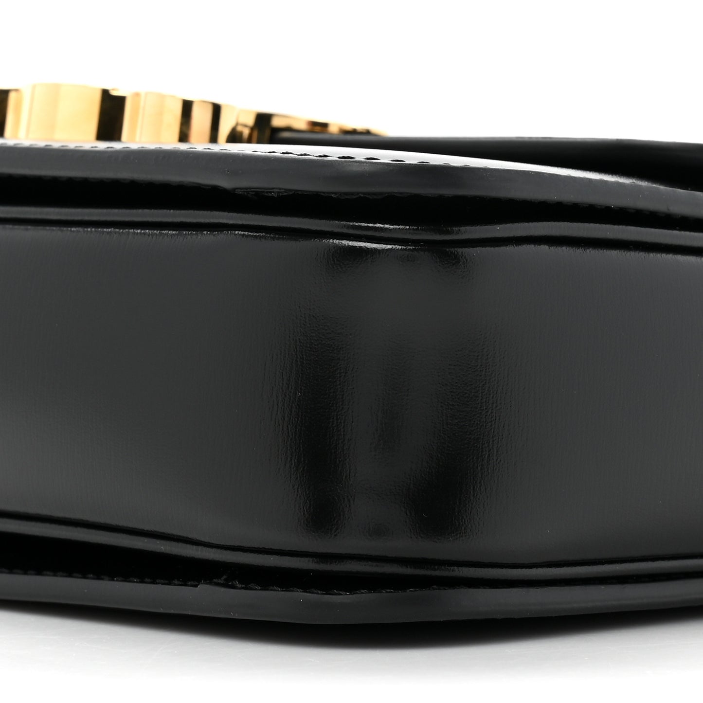 Shiny Calfskin Teen Triomphe Black