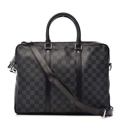 Louis Vuitton Damier Graphite Porte Documents Voyage PM 1 of 17