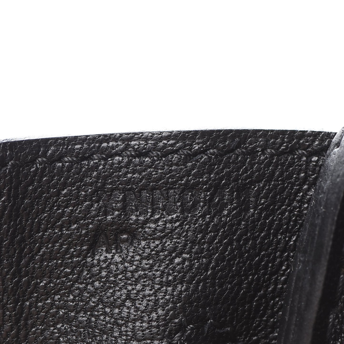 Togo Matte Alligator Birkin Touch 30 Black