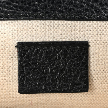 Gucci Pebbled Calfskin Small Dionysus Shoulder Bag Black 6 of 9