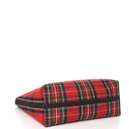 Burberry Vintage Check Medium The Giant Reversible Tote Antique Yellow Bright Red 6 of 16