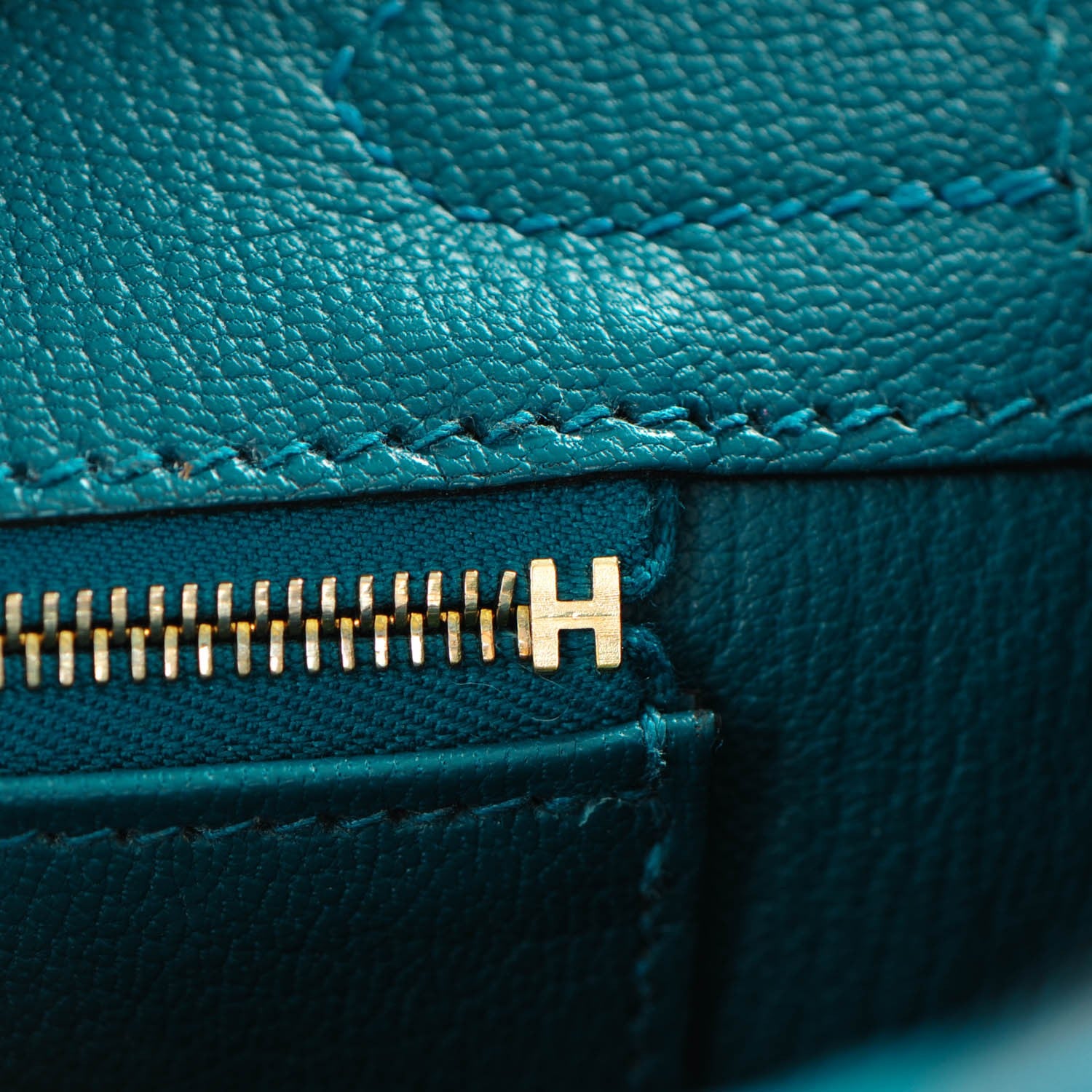 Hermes Taurillon Clemence Birkin 30 Cobalt 23 of 26