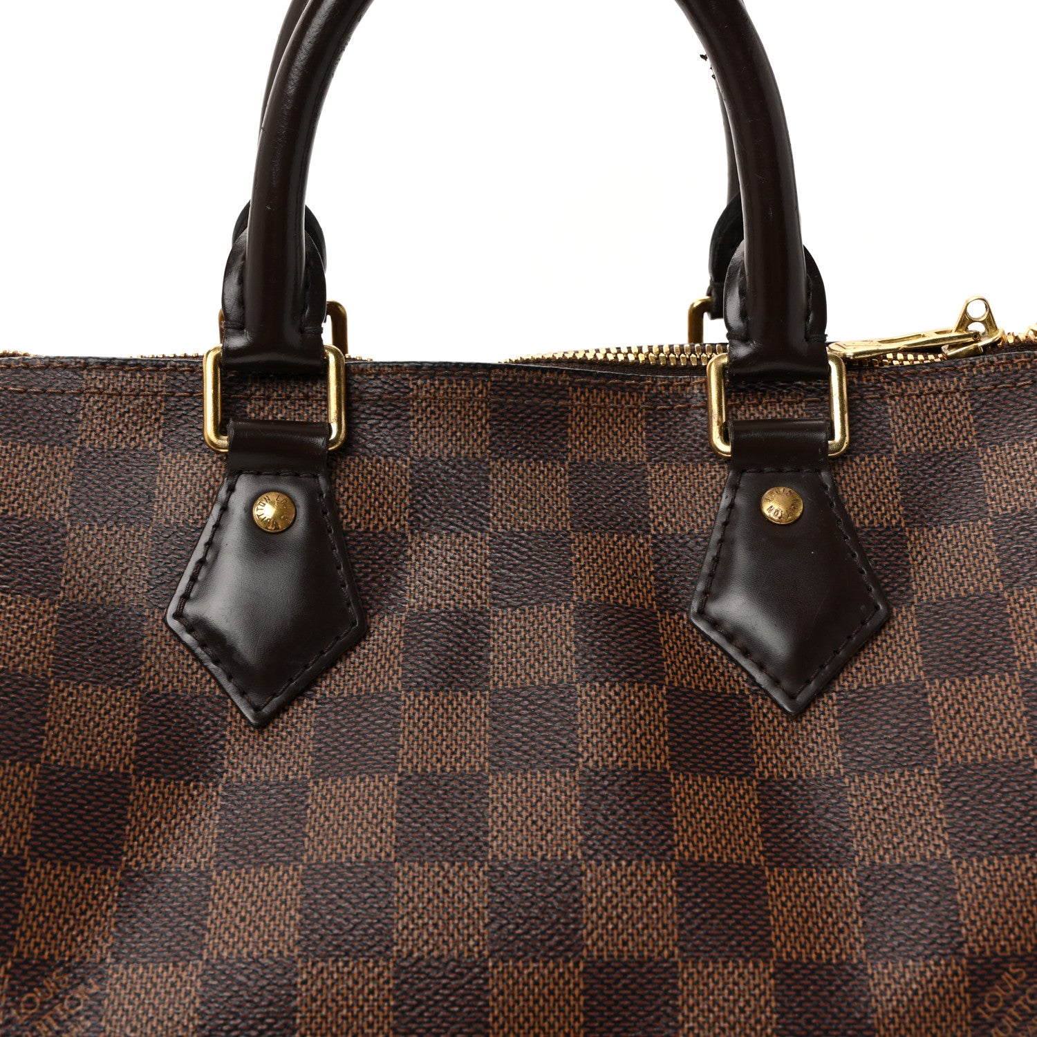 Louis Vuitton Damier Ebene Speedy Bandouliere 25 7 of 9