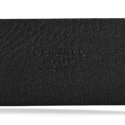 Chanel Caviar CC Logo Belt 80 32 Black 5 of 10