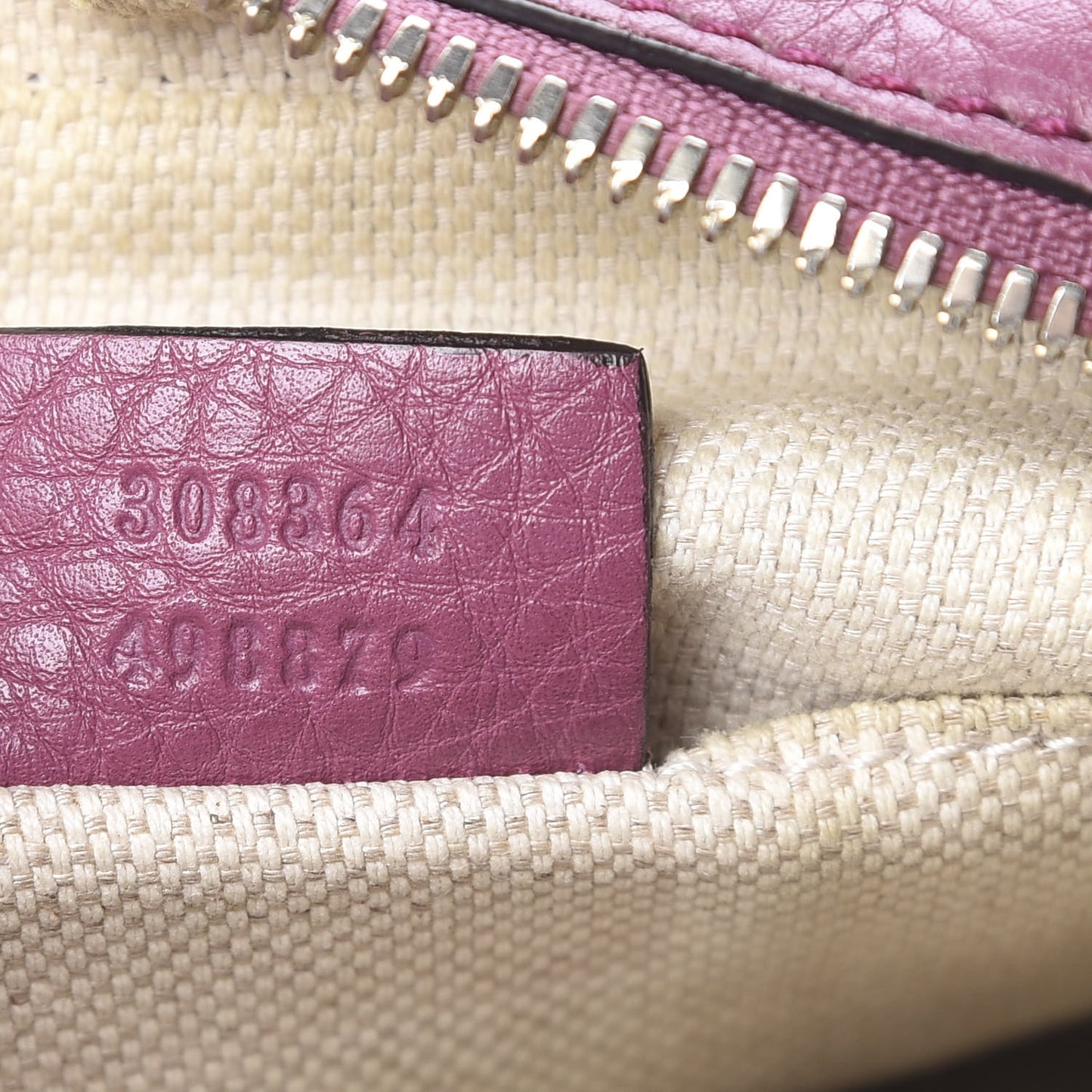 Pebbled Calfskin Small Soho Disco Bag Peonia Flower