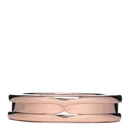 Bulgari 18K Rose Gold B.Zero1 One-Band Ring 49 5 1 of 4