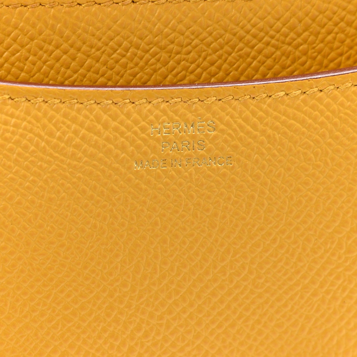 Hermes Epsom Constance 18 Jaune Ambre 6 of 11