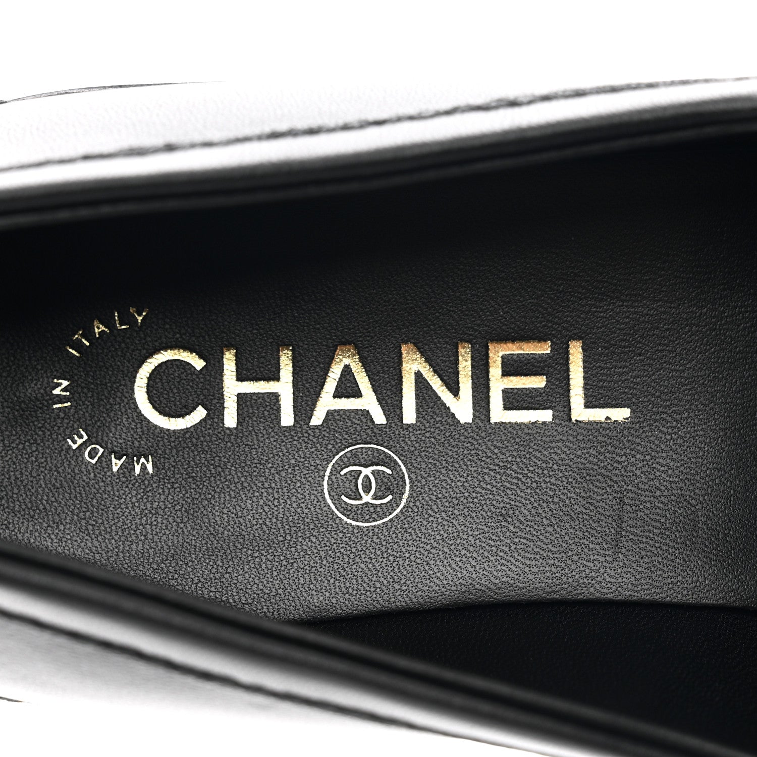 Chanel Lambskin Quilted CC Turnlock Loafers 39.5 Black 7 of 9