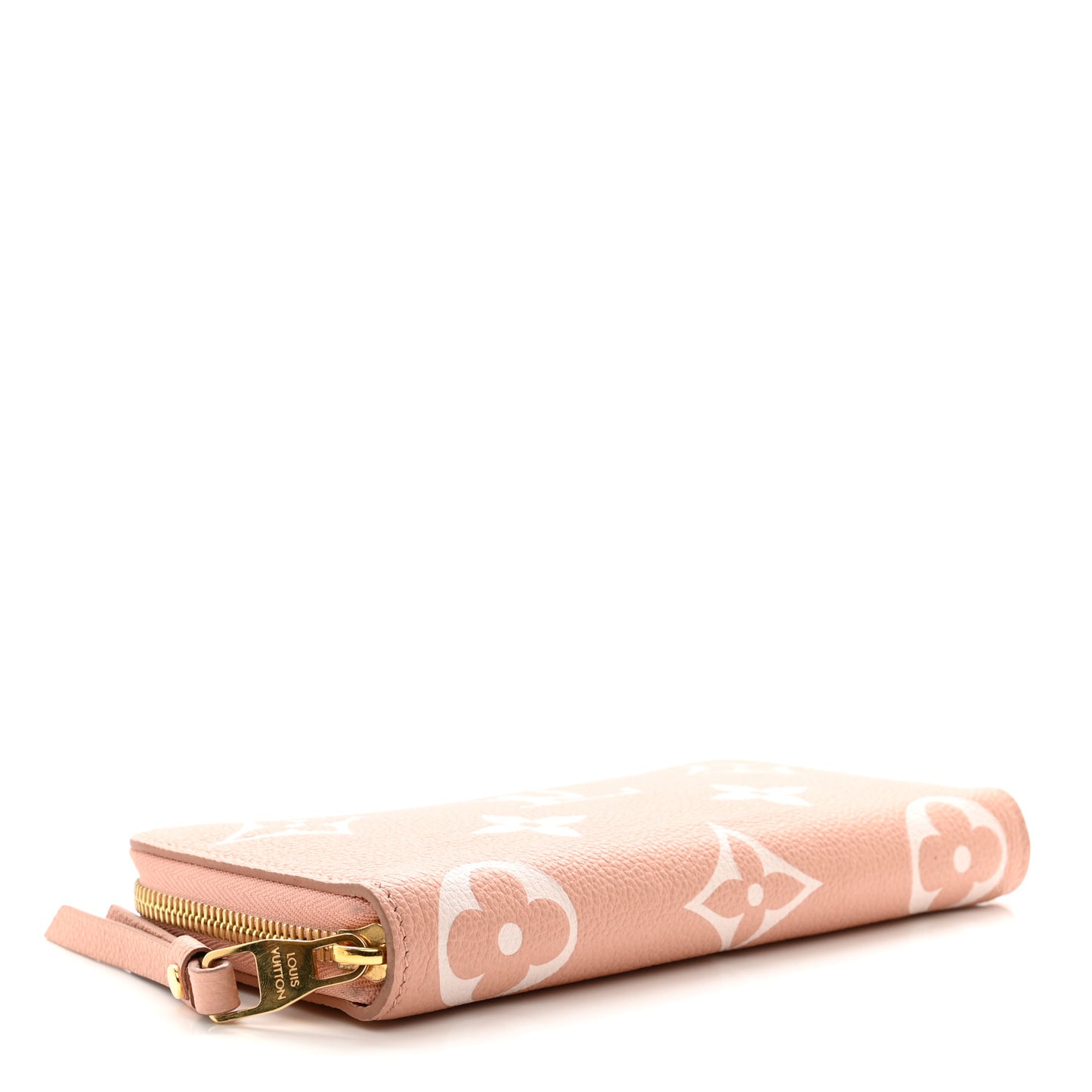 Empreinte Monogram Giant Zippy Wallet Rose Trianon Creme