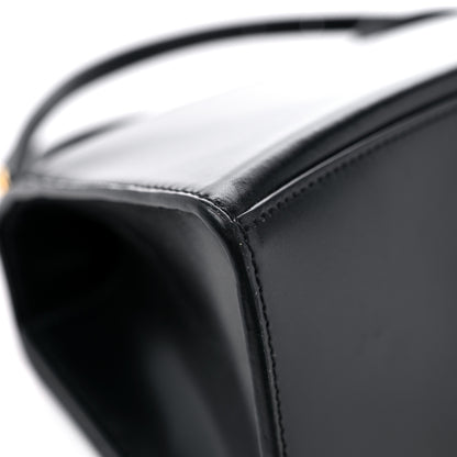 Balenciaga Shiny Box Calfskin Small Hourglass Top Handle Bag Black 9 of 14