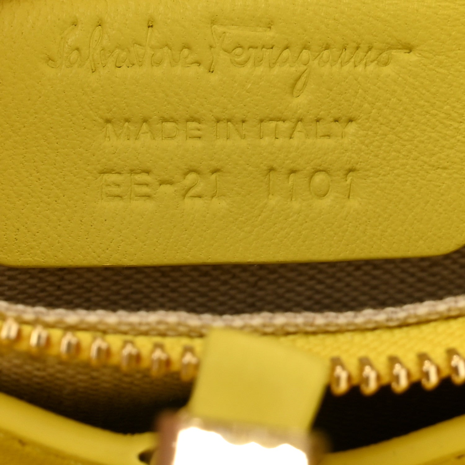 Salvatore Ferragamo Raffia The Studio Box Tote Yellow 8 of 11