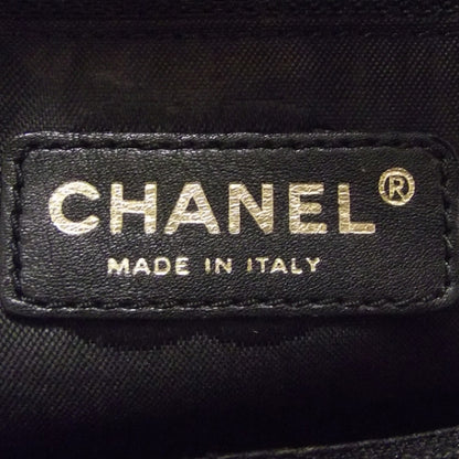 Chanel Caviar Chain Satchel Black 9 of 12