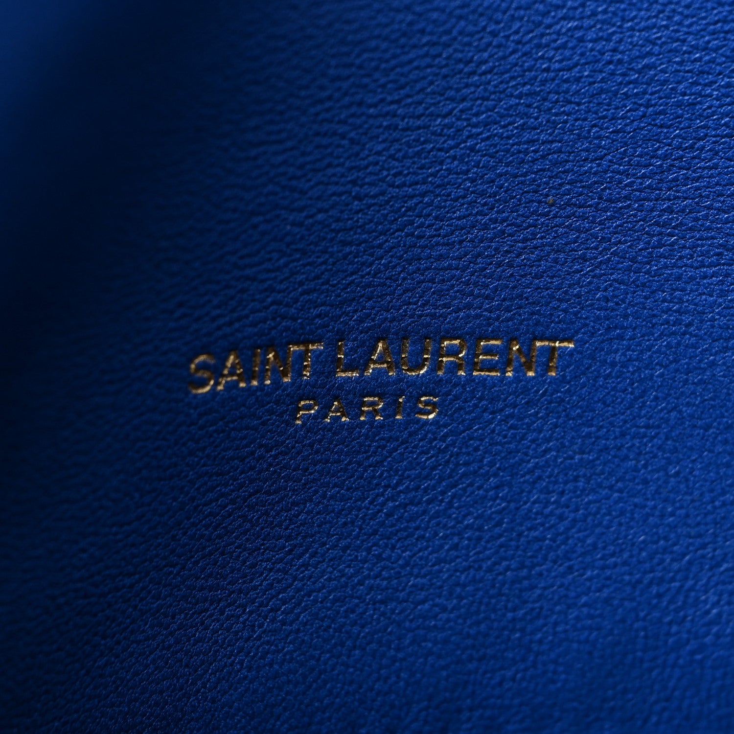 Saint Laurent Lambskin Quilted Small Loulou Puffer Monogram Chain Satchel Majorele Blue 6 of 19