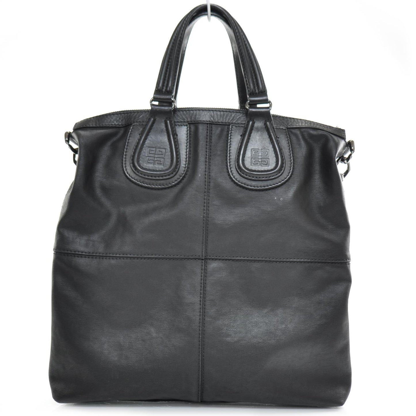 Leather Canvas North South Nightingale Black