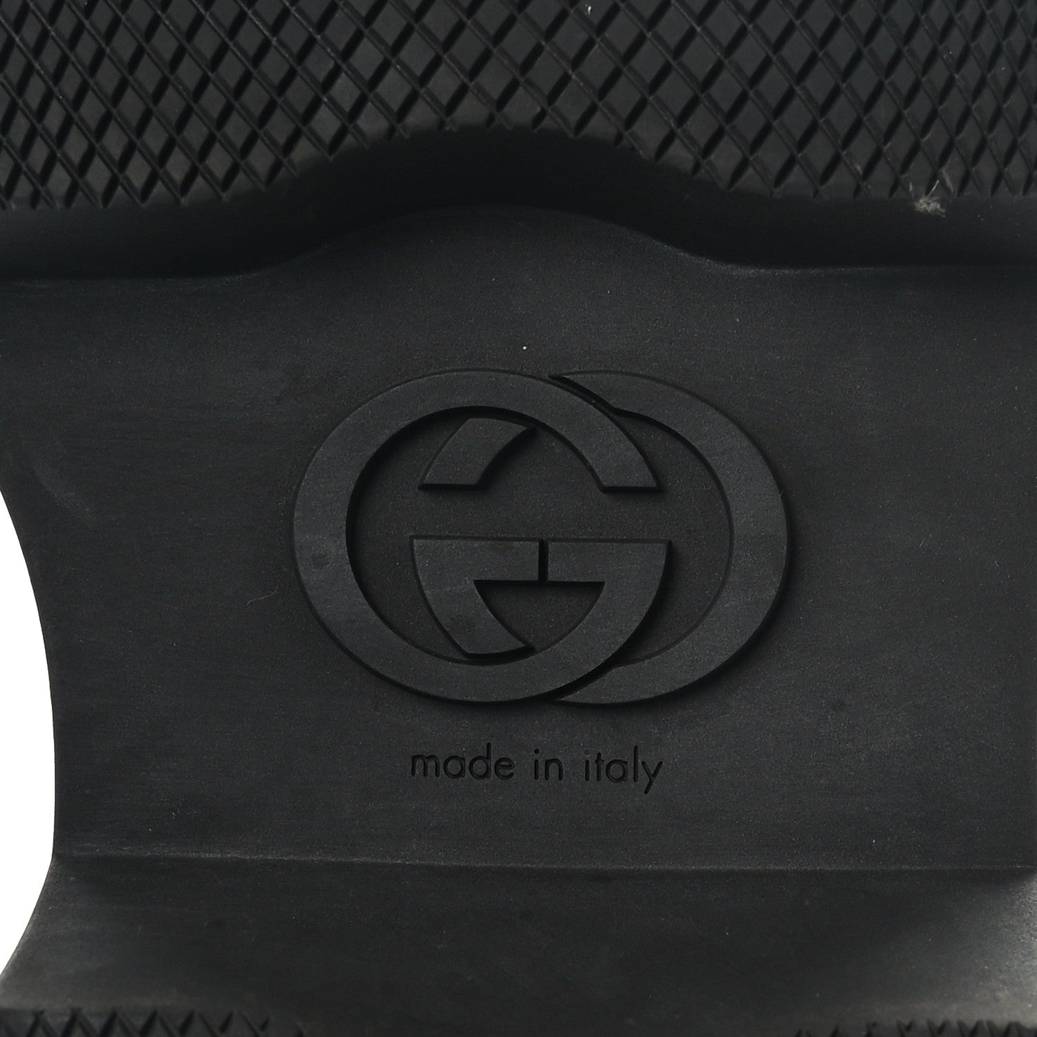 Gucci Calfskin Hundler Chain Slingback Slippers 39 Black 8 of 8