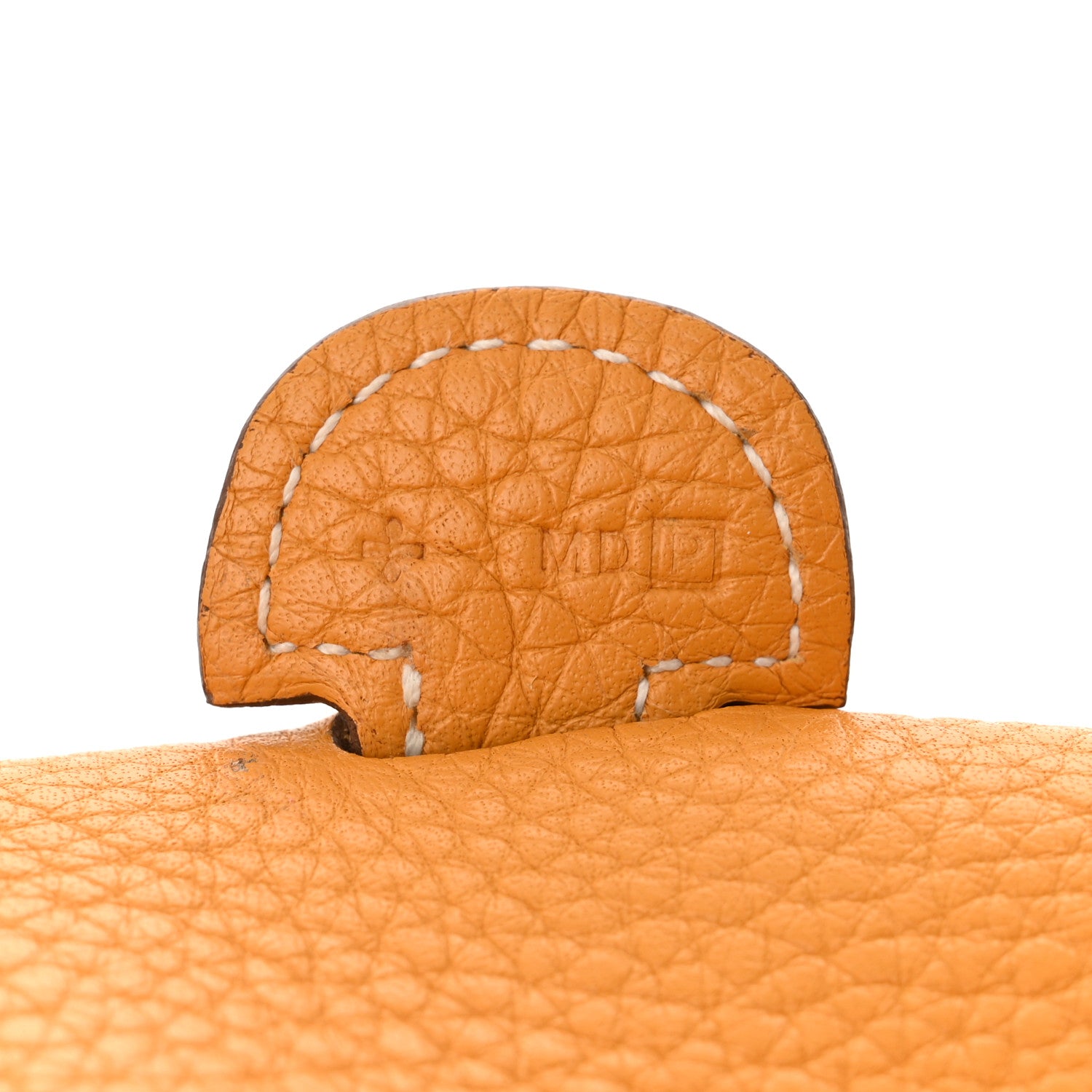 Hermes Taurillon Clemence Amazone Evelyne III PM Moutarde Taupe 7 of 12