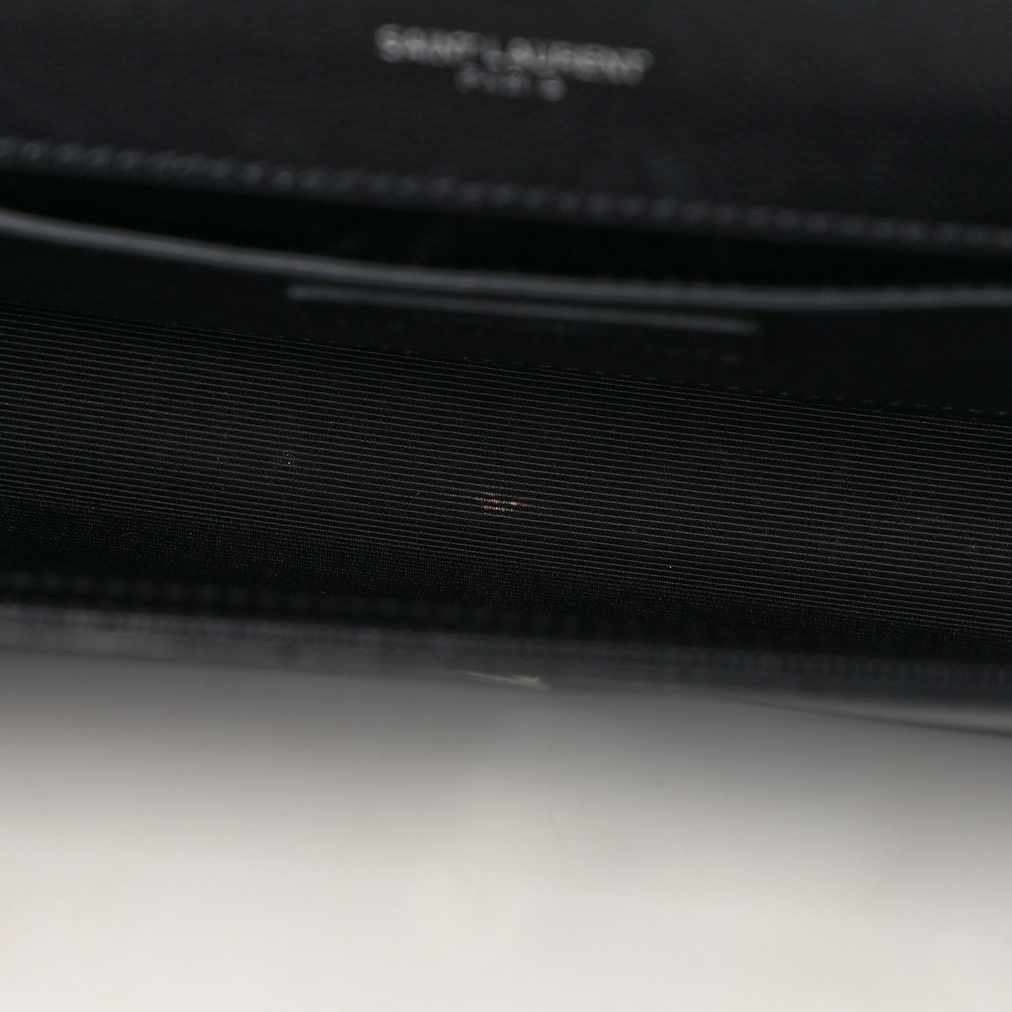 Grain De Poudre Monogram Cassandre Clutch Black