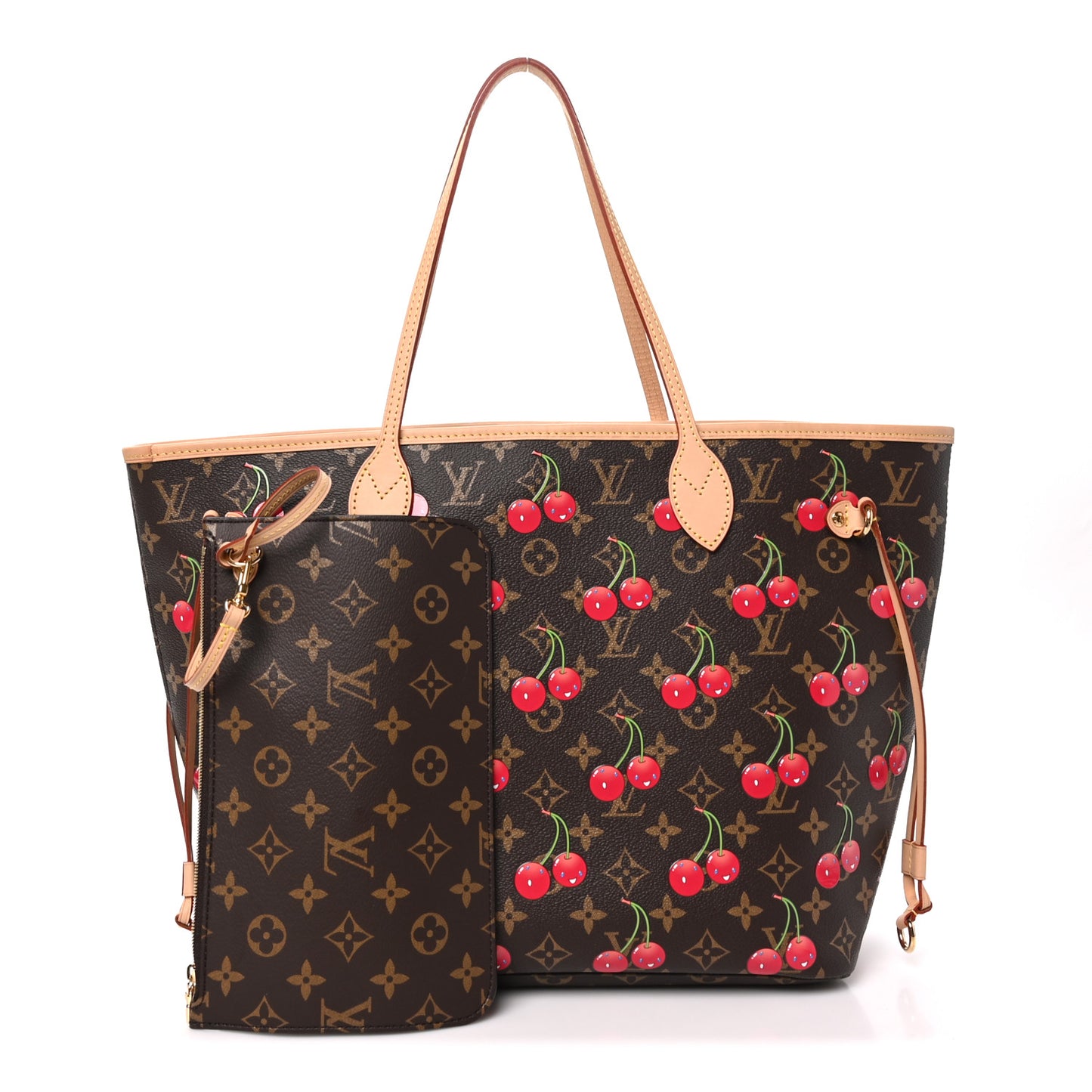 LV X TM Monogram Cerises Neverfull MM