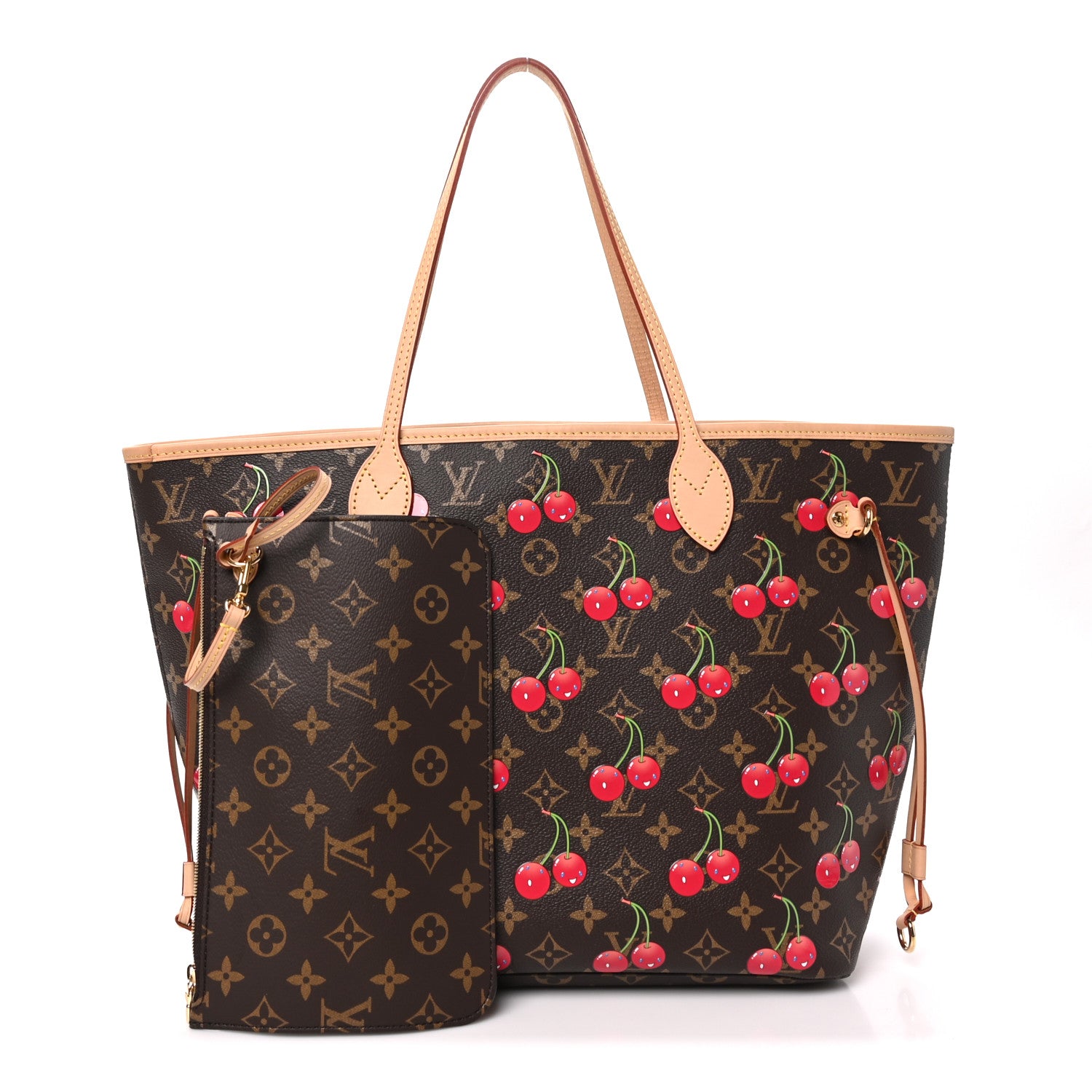 Louis Vuitton LV X TM Monogram Cerises Neverfull MM 3 of 10