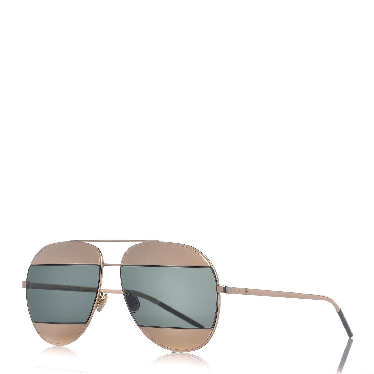 Split 1 Aviator Sunglasses Gold