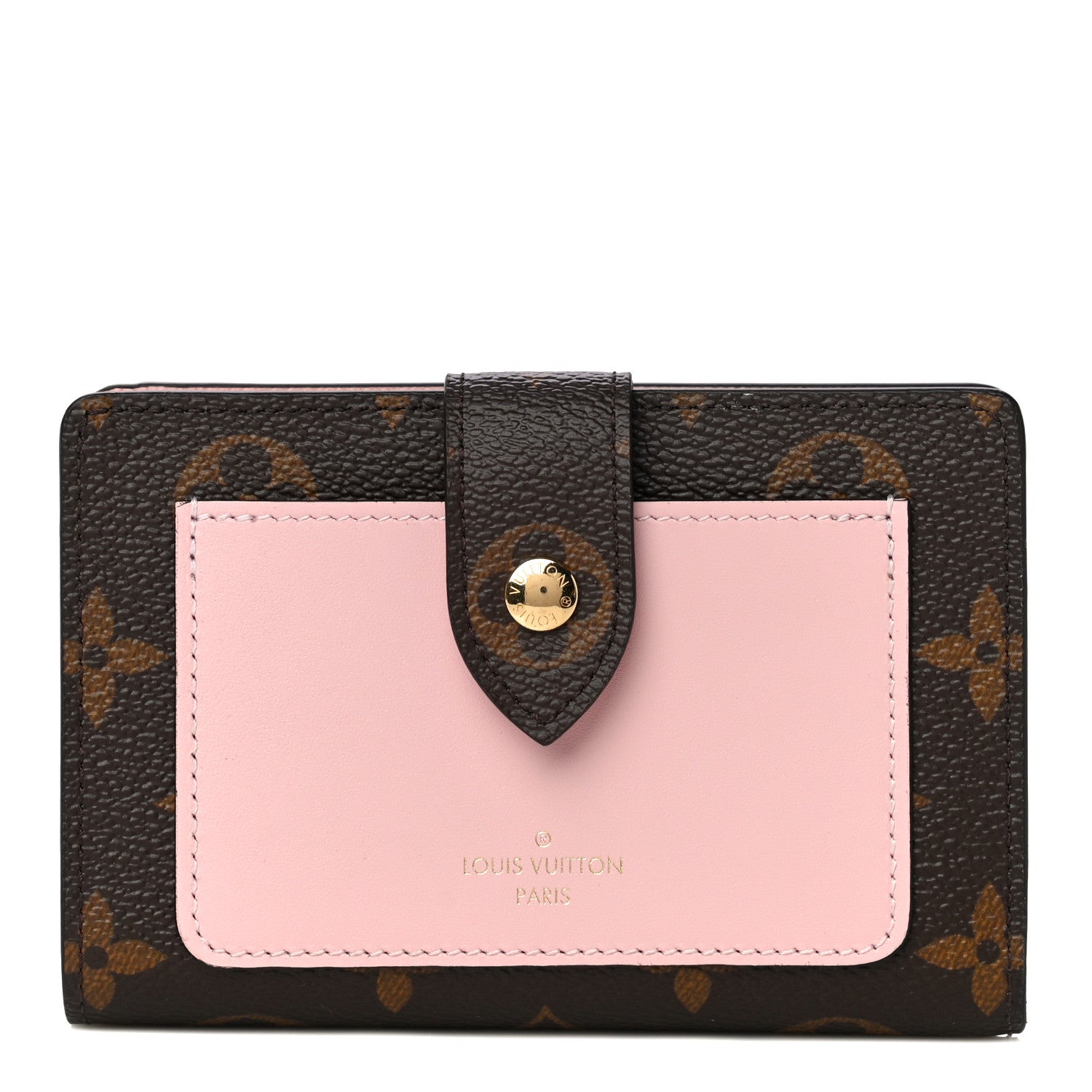 Louis Vuitton Monogram Juliette Wallet Rose Ballerine 1 of 11