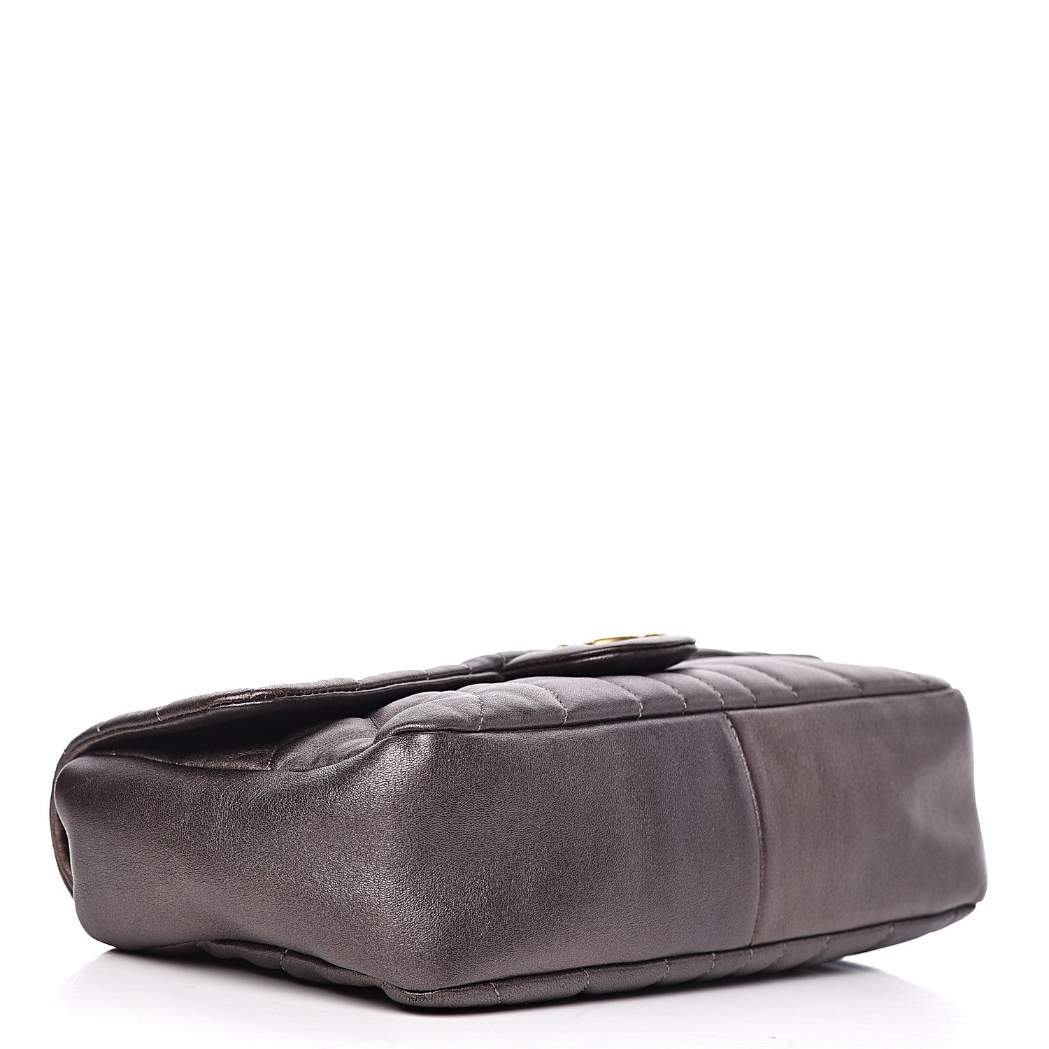 Chanel Metallic Calfskin Degrade East West Flap Bronze 4 of 10