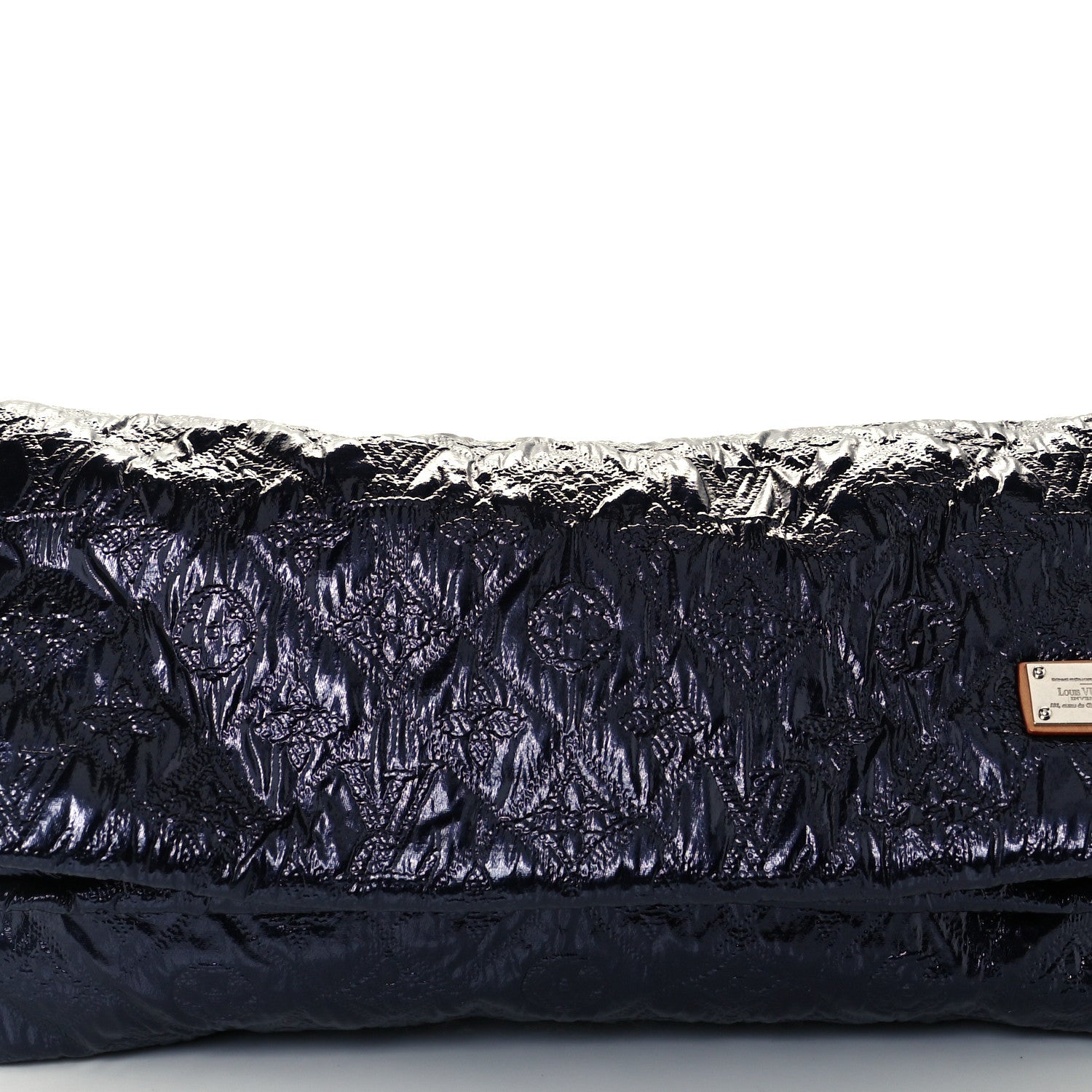 Louis Vuitton Jacquard Quilted Monogram Limelight Clutch MM Blue de France 9 of 11