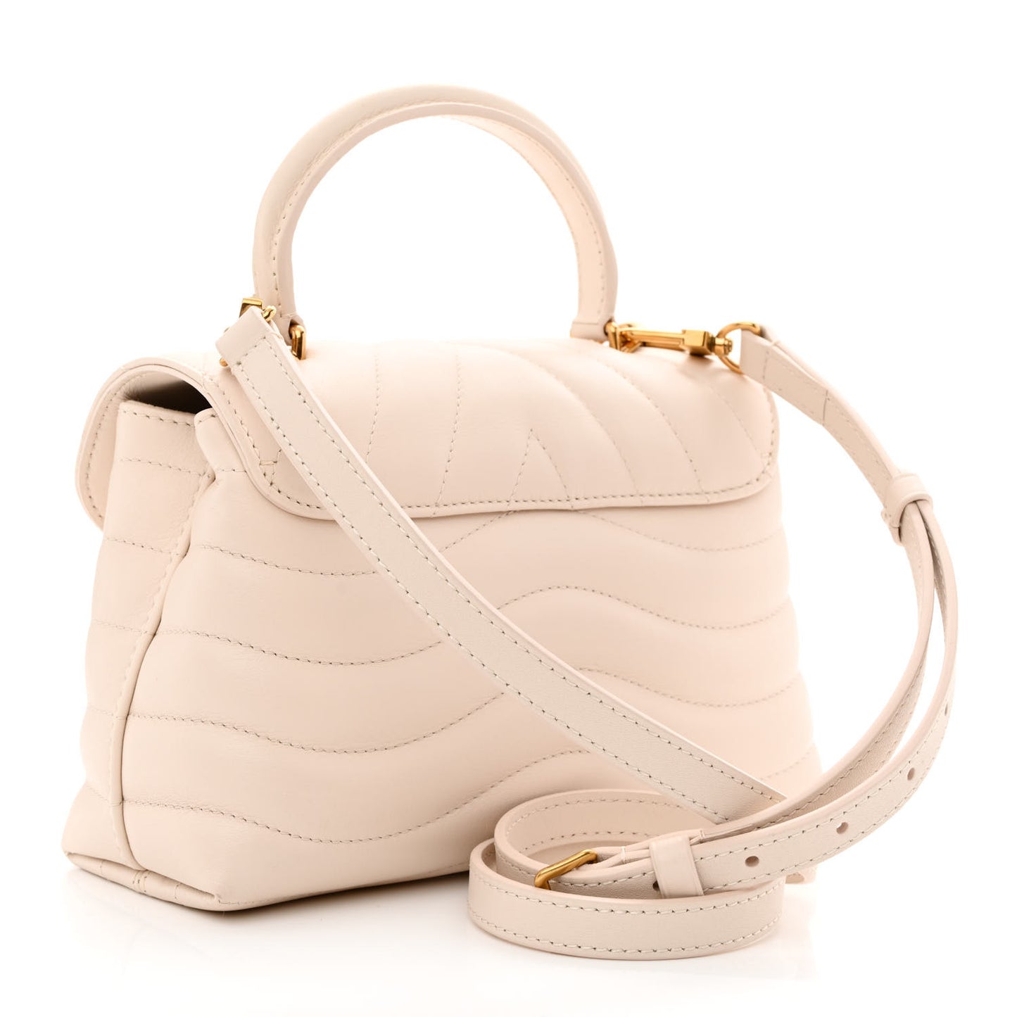 Calfskin Hold Me New Wave Ivory