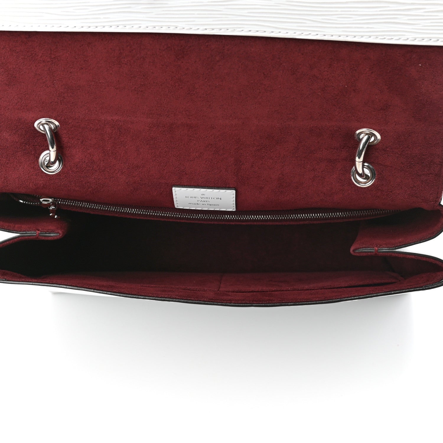 Louis Vuitton Epi Grenelle MM White 4 of 4