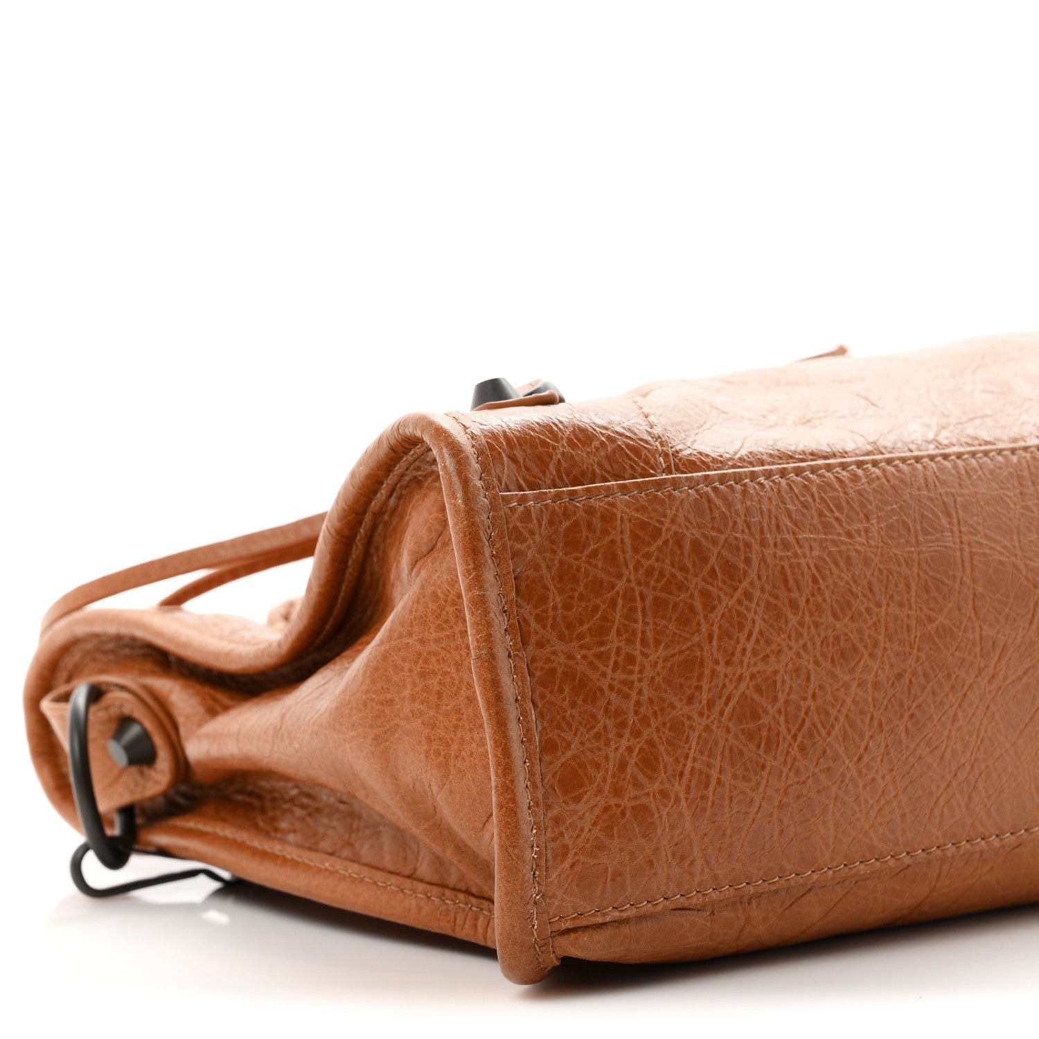 Balenciaga Agneau Arena Classic Hardware Small Le City Camel 9 of 11