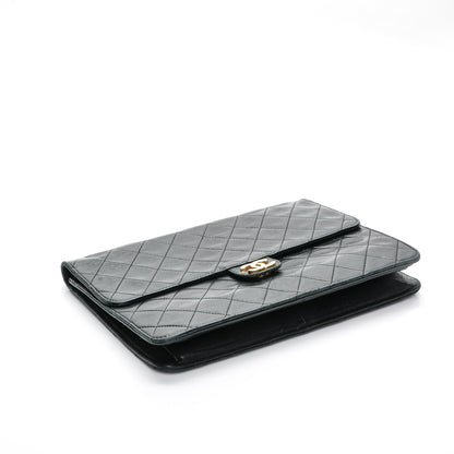 Chanel Lambskin Quilted Medium Single Flap Black 4 of 8