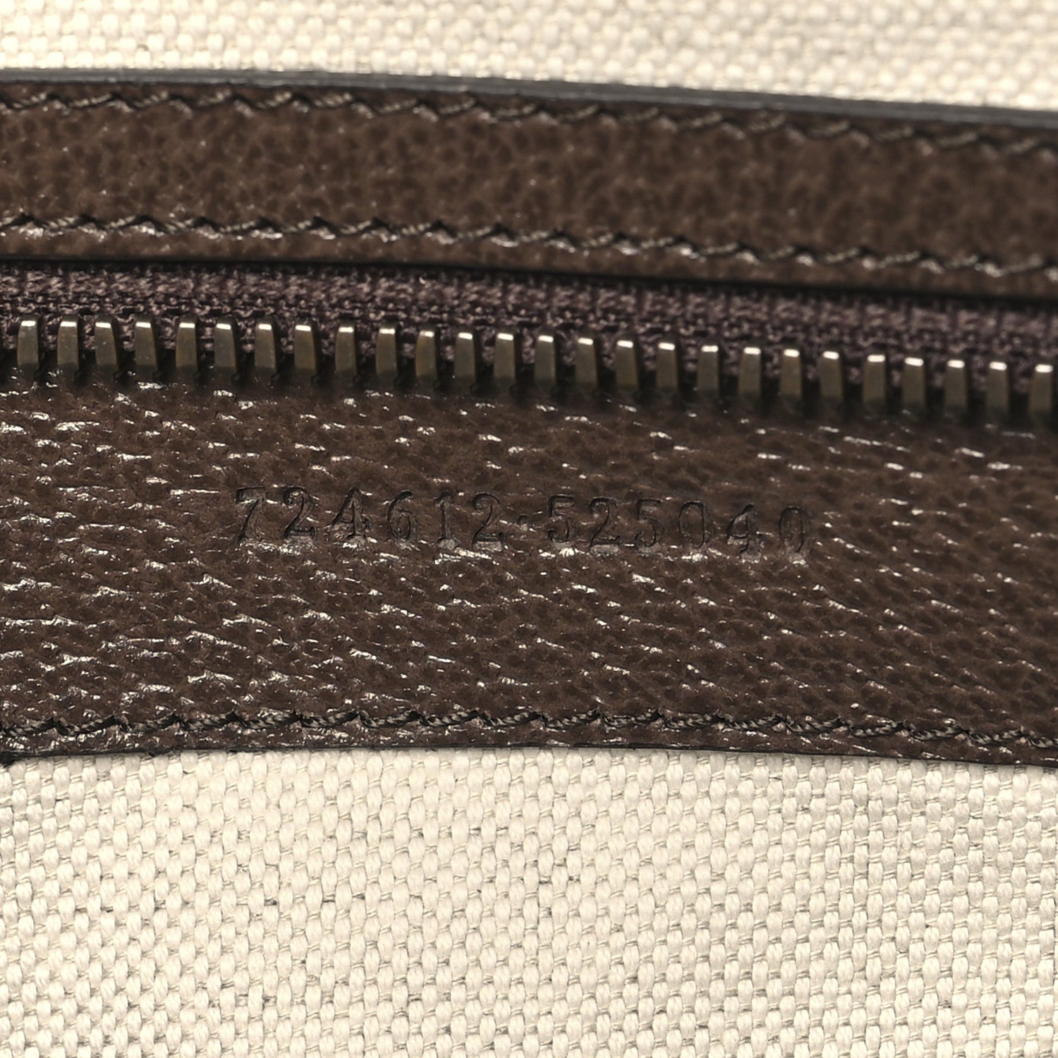 Gucci GG Supreme Monogram Textured Dollar Calfskin Web Large Savoy Duffle Bag Beige Ebony 6 of 11