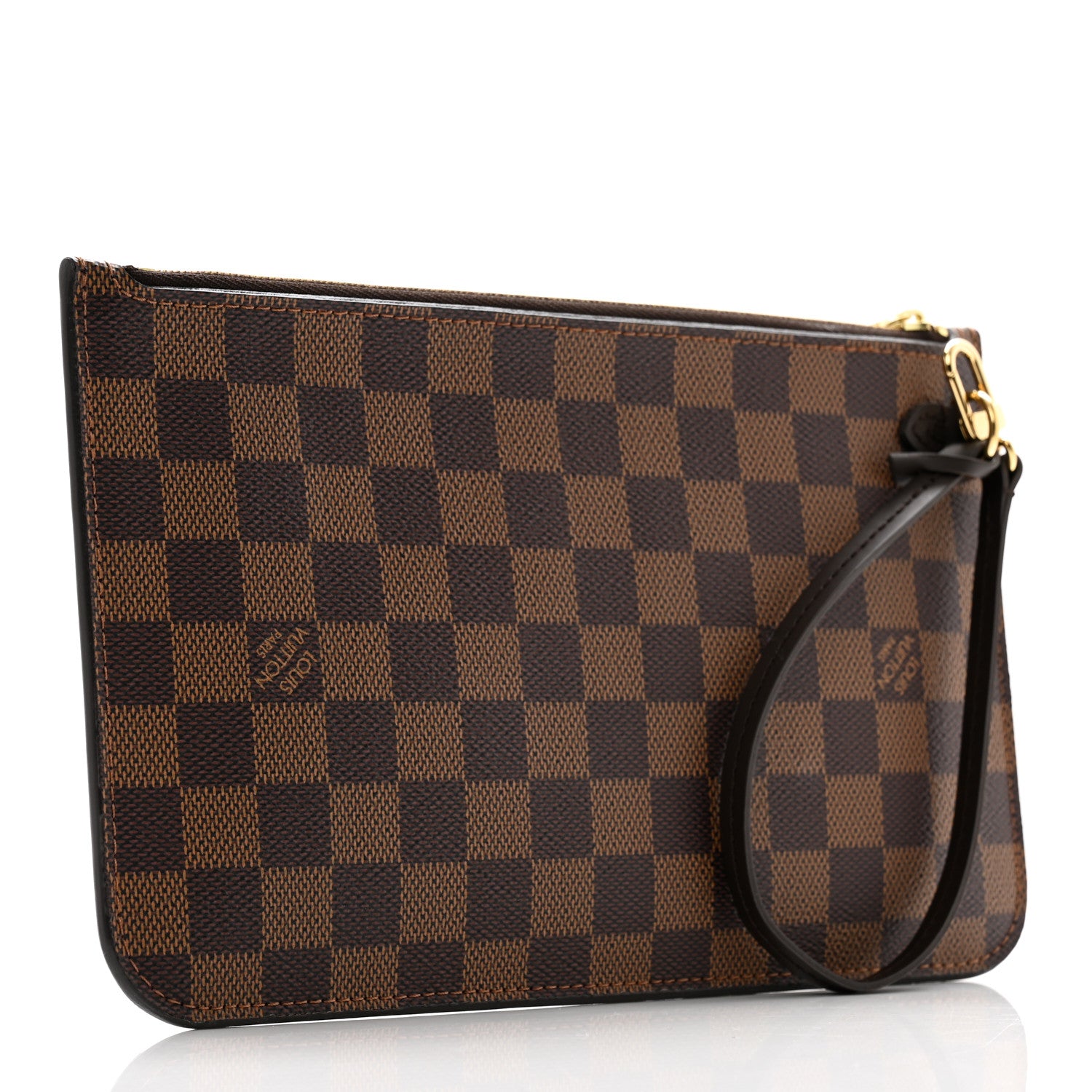 Louis Vuitton Damier Ebene Neverfull MM GM Pochette 3 of 11