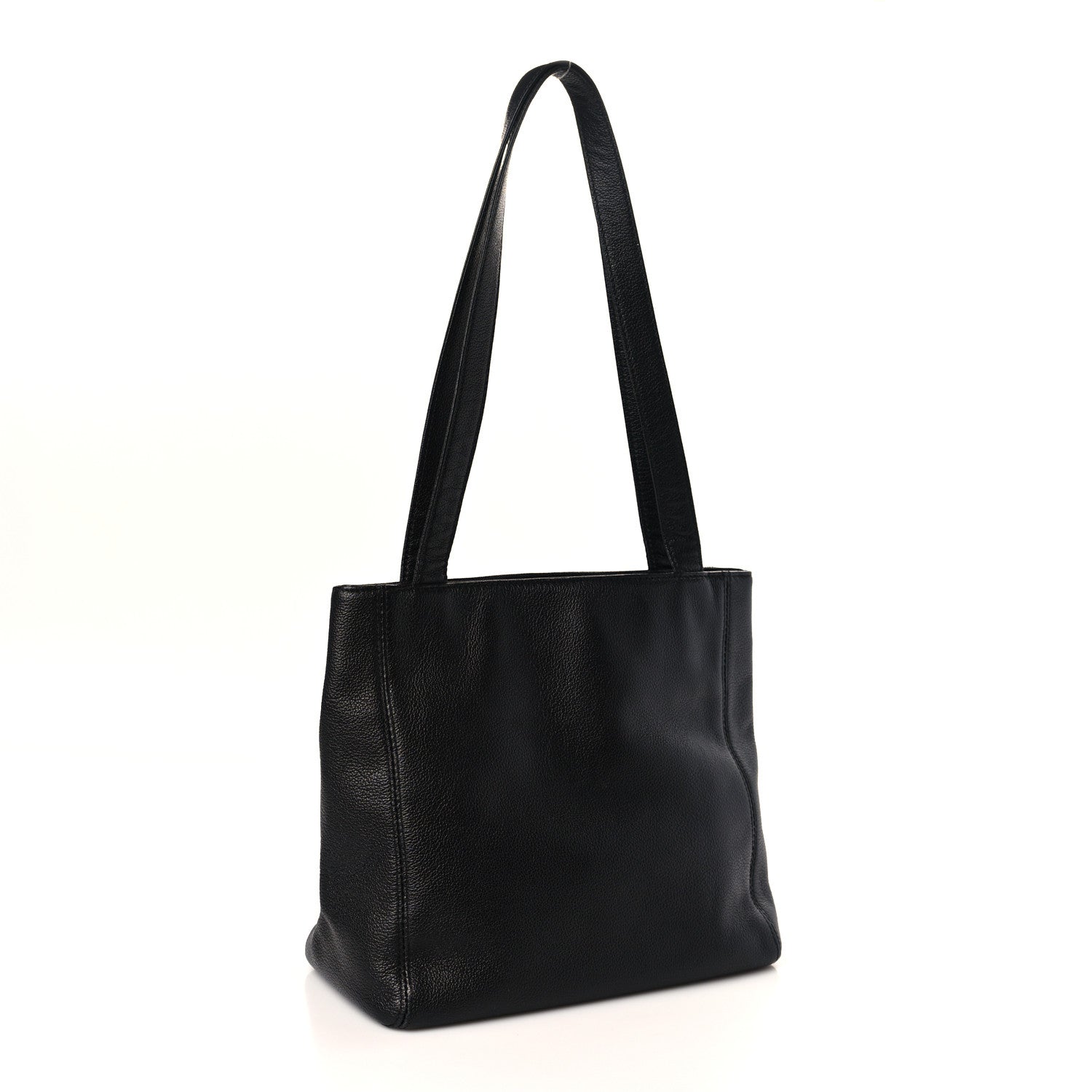 Chanel Calfskin CC Timeless Tote Black 3 of 9