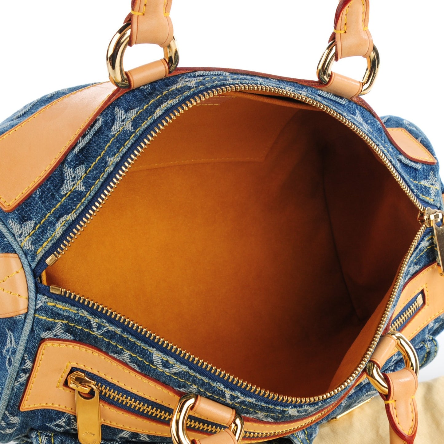Monogram Denim Neo Speedy Blue